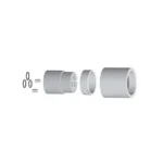 Удлинитель Paffoni FOX для 006..70-007..70, H43 мм, Chrome (ZPRO013CR) - Фото 1