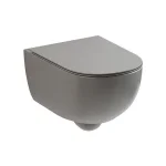 Крышка для унитаза Nic Design Pin Soft-Close, Sabbia mat (005712051) - Фото 2