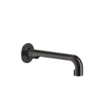 Излив настенный Gessi Inciso средней длины, Black Metal Bruched PVD (58100707) - Фото 1