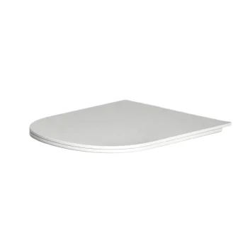 Крышка для унитаза Soft-Close Nic Design Pin, белый… - Фото №1