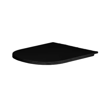Крышка для унитаза Nic Design Pin Soft-Close, Nero… - Фото №1