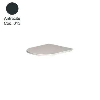 Крышка Nic Design soft Close Color collection, antracite… - Фото №1