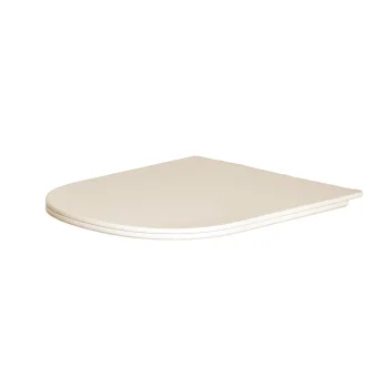 Кришка для унітазу Nic Design Pin Soft-Close, Vaniglia… - Фото №1