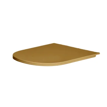 Крышка для унитаза Nic Design Pin Soft-Close, Curry… - Фото №1