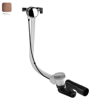 Сифон для ванни Gessi Origini, Copper Bruched PVD… - Фото №1