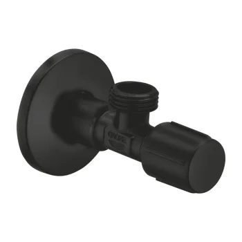 Кутовий вентиль GROHE DN 15, чорний матовий (1023422430) - Фото №1