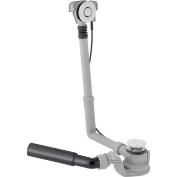 Слив-перелив для ванны Geberit с кнопкой PushControl, d52, длина 26 см, с декоративным комплектом, хром (150.755.21.6)