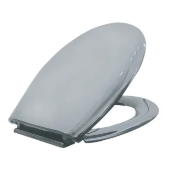 Сиденье с крышкой Nofer, Stainless steel Satin (15029.S) - Фото №1