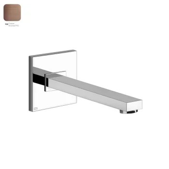 Вилив настінний Gessi Rettangolo K, Copper Bruched… - Фото №1