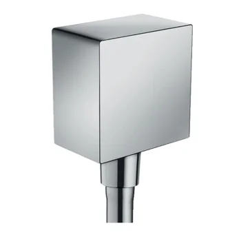 Шланговое під'єднання Hansgrohe FixFit S, хром… - Фото №1