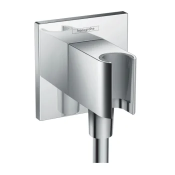 Шланговое під'єднання для душа Hansgrohe Fixfit Porter Square, хром (26486000)
