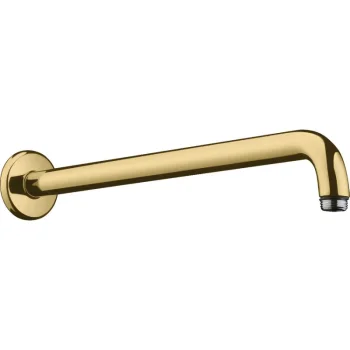 Кронштейн для верхнего душа Hansgrohe 389 мм, золото… - Фото №1