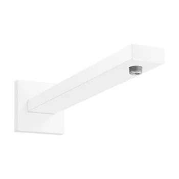 Кронштейн для верхнего душа Hansgrohe E 389 мм, белый матовый (27694700)
