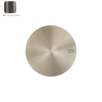 Вставка Gessi Origini, Black Metal Bruched PVD (66600707) - Фото №1