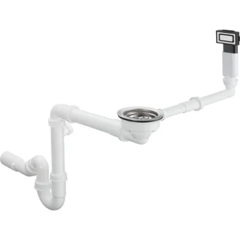 Сифон с переливом для мойки Hansgrohe D14-10 на 1… - Фото №1