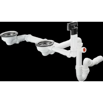 Сифон для мойки Hansgrohe D17-10 (43928000) - Фото №1