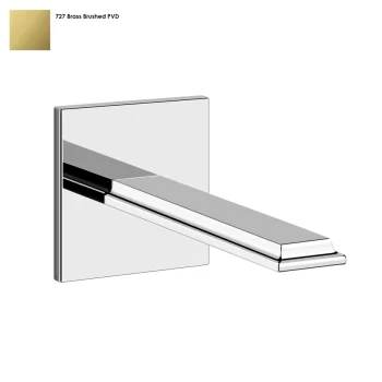 Излив для раковины Gessi Eleganza, настенный, Bruched… - Фото №1