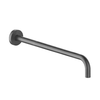 Кронштейн для душевой лейки Fantini Fontane Bianche l=45 см, Matt Gun Metal PVD (47 P5 8028)