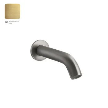 Излив для ванны Gessi 316 настенный, Brass Brushed… - Фото №1