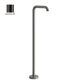 Вилив для ванної з підлоги Gessi GESSI316, Matte Black (54195-299)