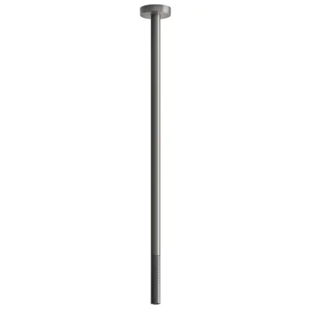 Вилив для змішувача зі стелі Gessi GESSI316, обробка CESELLO, Steel Brushed (54499-239)