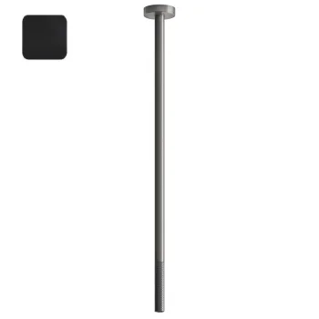 Вилив для змішувача зі стелі Gessi GESSI316, обробка CESELLO, Matte Black (54499-299)