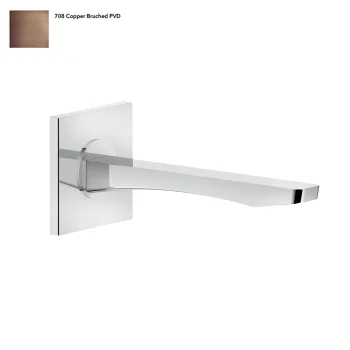 Вилив настінний Gessi Rilievo, настінний, Copper Bruched… - Фото №1