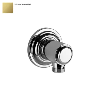 Виведення води Gessi Venti 20, Bruched Brass PVD (65169727) - Фото №1