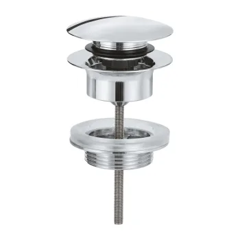 Сливной вентиль Grohe 1/4, хром (65807000) - Фото №1