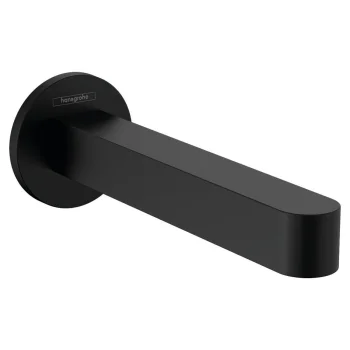 Излив на ванну Hansgrohe Finoris 189 мм, черный матовый… - Фото №1