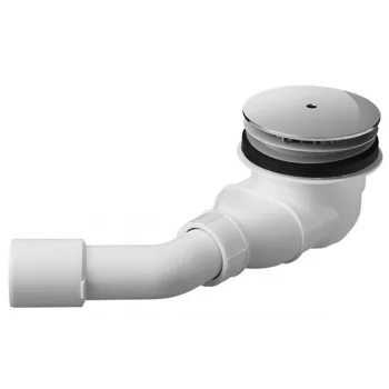 Сифон для поддона, Duravit D-Code, хром (791260000001000) - Фото №1