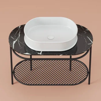 Консоль под умывальник Artceram FLAIR 4.0 h75,5х95x48,… - Фото №1