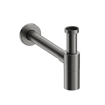 Сифон для умывальника Almar, PVD Brushed Gun Metal… - Фото №1