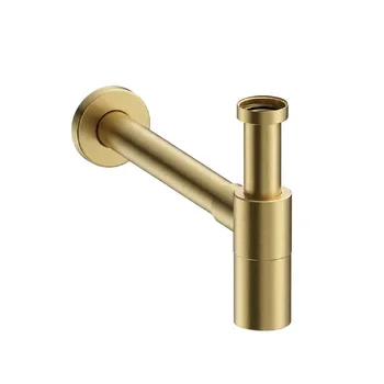 Сифон для умывальника Almar, PVD Brushed High Brass… - Фото №1