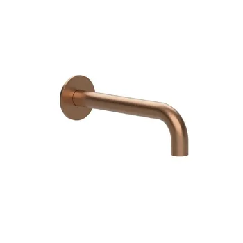 Излив для ванны Almar 240 мм, PVD Brushed Copper (E098007.CO) - Фото №1