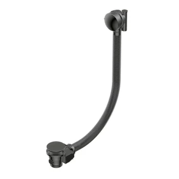 Злив-перелив для ванни Ritmonio, Brushed Black Chrome… - Фото №1