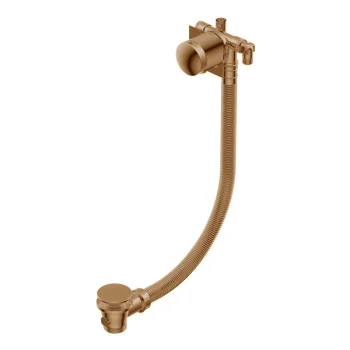 Злив-перелив для ванни Ritmonio, Brushed Bronze (E0BA0381BRX) - Фото №1