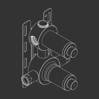 Вбудована частина CeaDesign для термостату (PTR24) - Фото №1