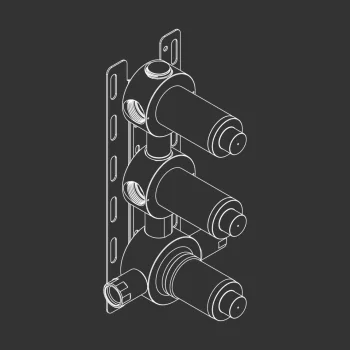 Вбудована частина CeaDesign для термостата на 2 положення… - Фото №1