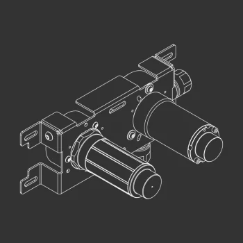 Скрытая часть для смесителя для умывальника CeaDesign… - Фото №1