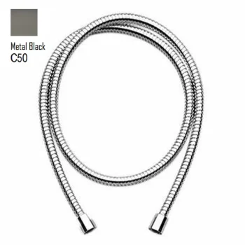 Душовий шланг Zucchetti Docce 150 см, Metal Black… - Фото №1