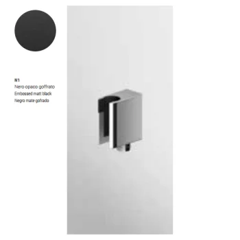 Держатель ручного душа Zucchetti Hoop, Embossed matt… - Фото №1