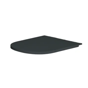 Крышка для унитаза Nic Design Pin Soft-Close, Basalto… - Фото №1