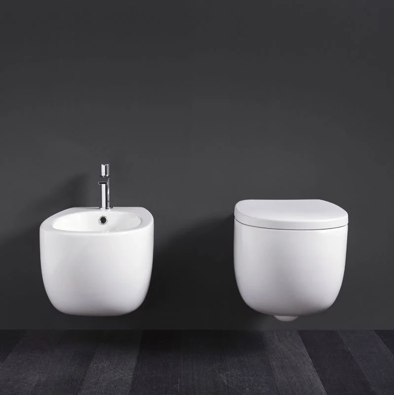 Биде подвесное Nic Design Milk, белый глянец (004278001) - Фото 2