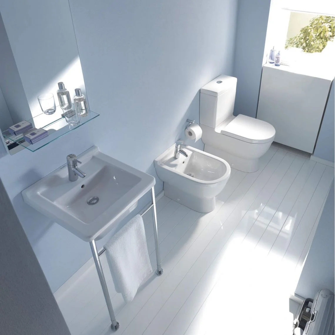 Біде підлогове Duravit Starck 3 (2230100000) - Фото 3