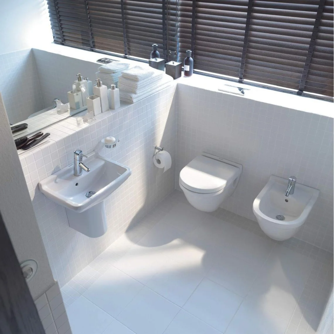 Біде підвісне Duravit Starck 3 (2280150000) - Фото 4
