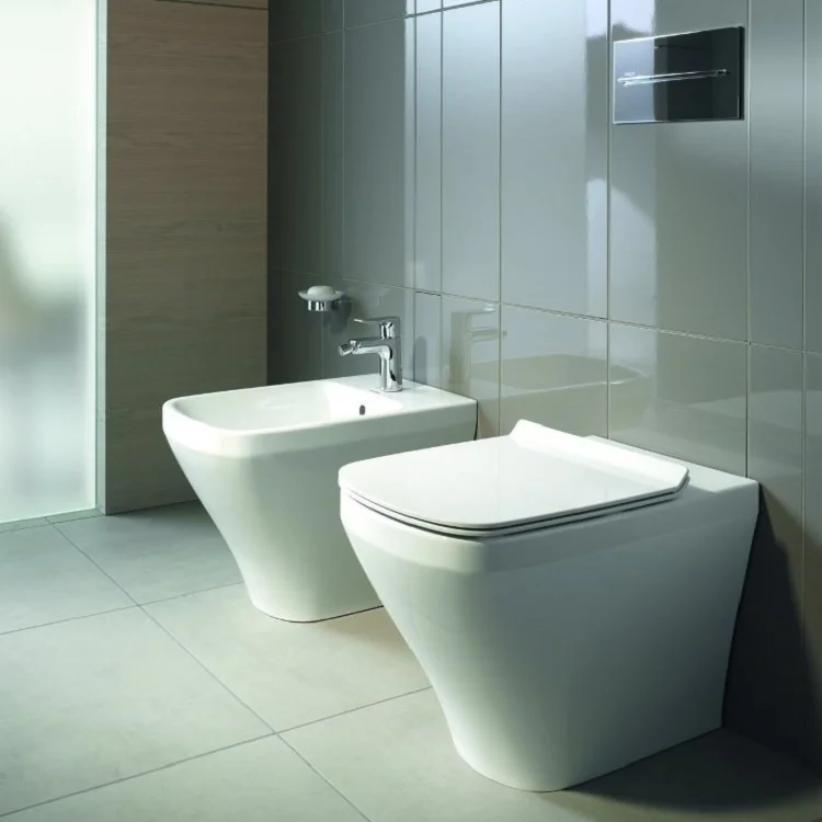 Біде підлогове Duravit Durastyle 570x370, білий (2284100000) - Фото 2