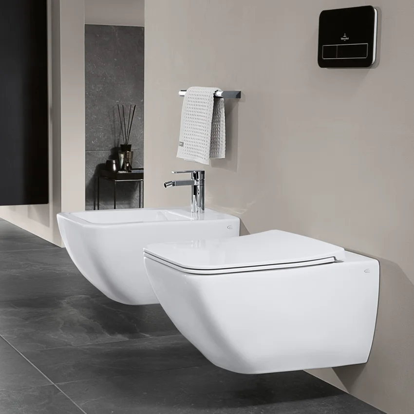 Биде подвесное Villeroy & Boch Legato, цвет White Alpin - Фото 3