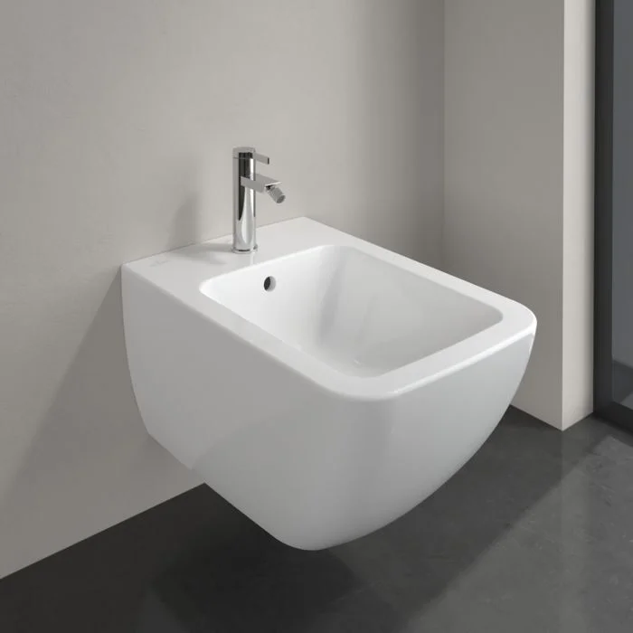 Биде подвесное Villeroy & Boch Venticello, белый (441100R1) - Фото 2