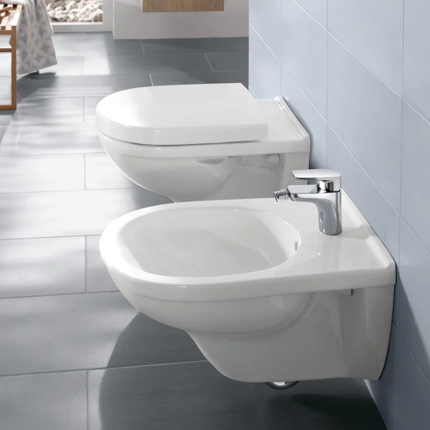 Биде подвесное Villeroy & Boch O.Novo 56х36 см (54600001) - Фото 3
